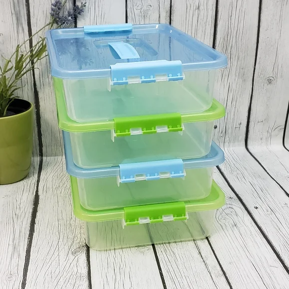 4 Stackable & Portables Containers - Picture 2 of 9